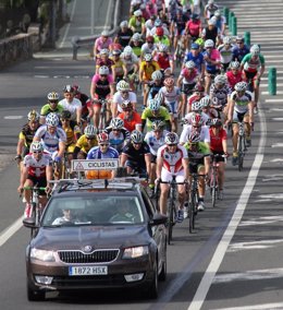 Etapa maratón en la Vuelta a Gran Canaria
