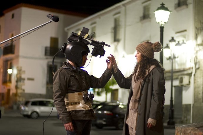 Rodaje de 'El exceso de silenci de una luz inesperada'
