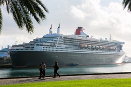 Queen Mary 2 en Las Palmas de Gran Canaria