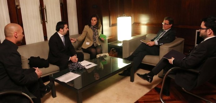 Reunión de A.Mas con la Comunidad Palestina de Catalunya