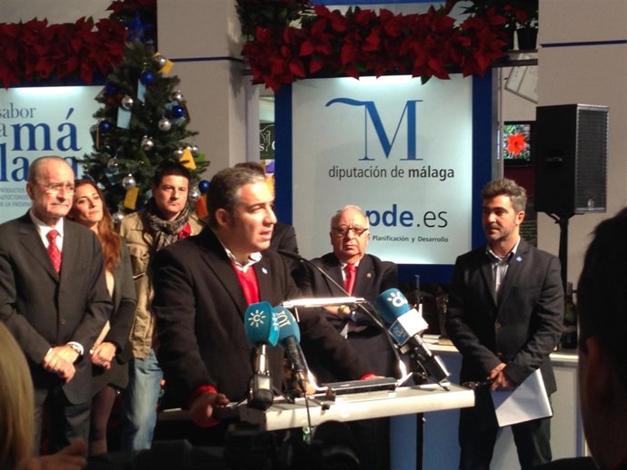 Bendodo, en la presentación de 'Sabor a Málaga'