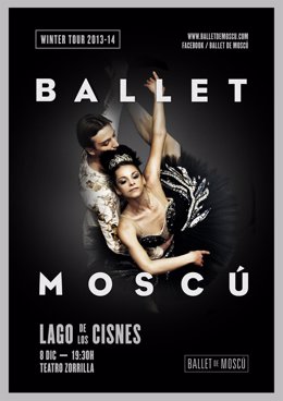 Cartel Promocional del Ballet de Moscú