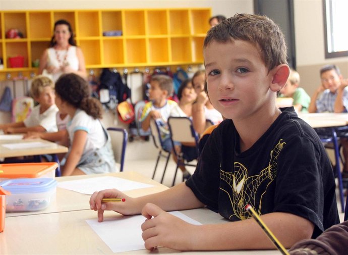 Alumnos de Primaria en la Comunitat Valenciana