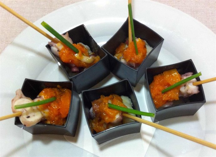 Plato elaborado con productos de la Reserva