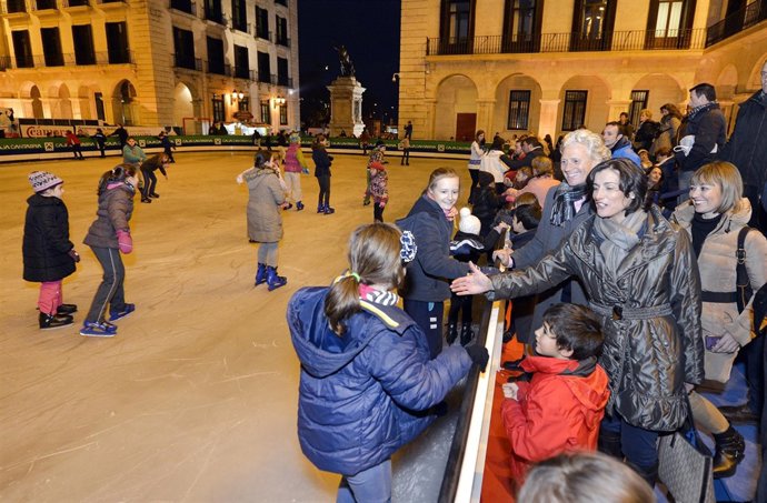 Pista hielo Santander 