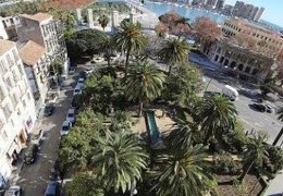 Jardín del Barrilito y plaza del Poeta Alfonso Canales