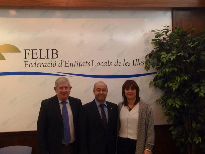 Joan Albertí, Antonio Gómez y Antònia Estarellas