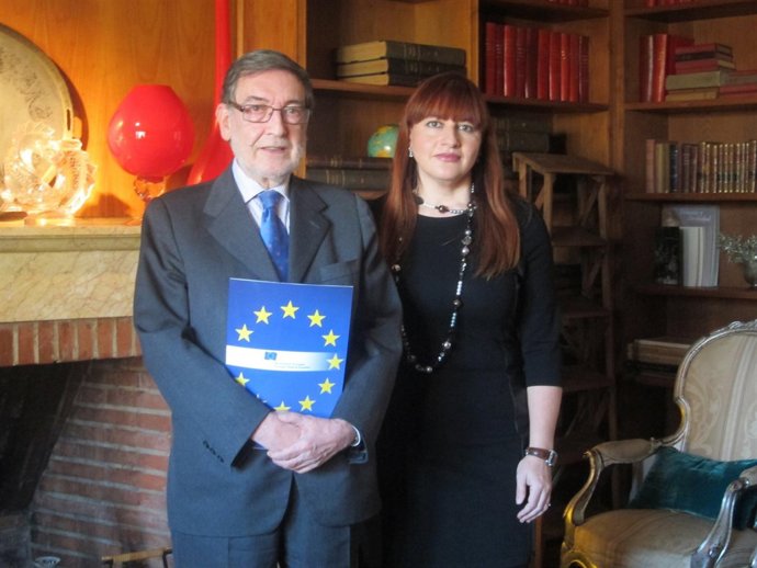 Eugenio Nasarre y María Mendieta