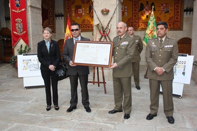 Cupón de la ONCE HOMENAJE A L Palacio De Capitanía General De A Coruña