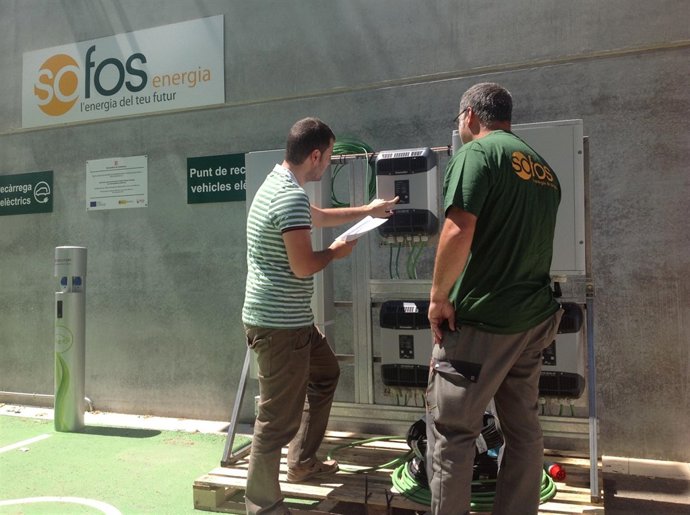 Sistema fotovoltaico de Sofos