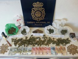 Incautación de droga