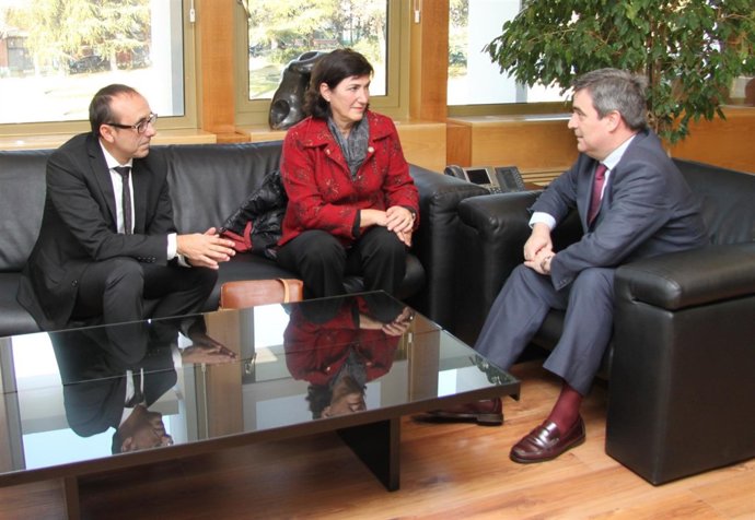 Marisol Casado, José Hidalgo y Miguel Cardenal 