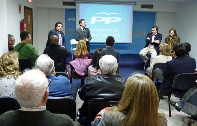 Castellano en un acto en Castellón