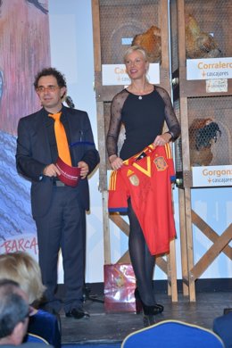 Imagen de la subasta de capones de Cascajares