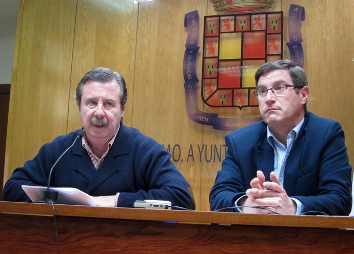García Anguita y Contreras, en la rueda de prensa.