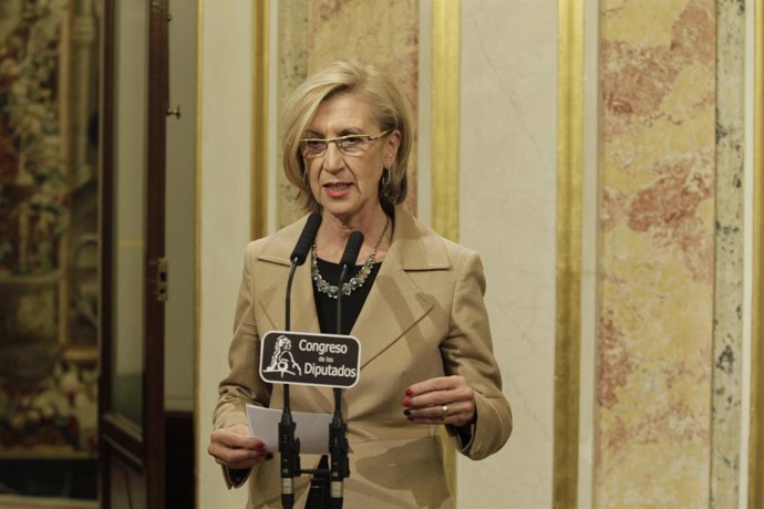 Rosa Díez (UPyD) en el Congreso