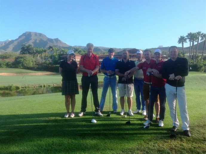 Visita de la delegación nórdica