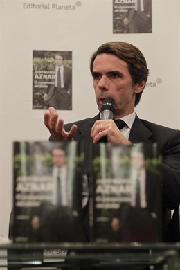 Aznar presenta el segundo libo de sus memorias