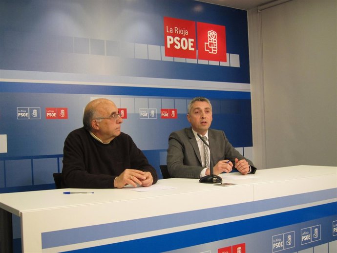 Francisco Ocón y José Luis Lagunilla, en la rueda de prensa