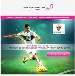 Fidel, imagen del acuerdo de vente-privee.Com