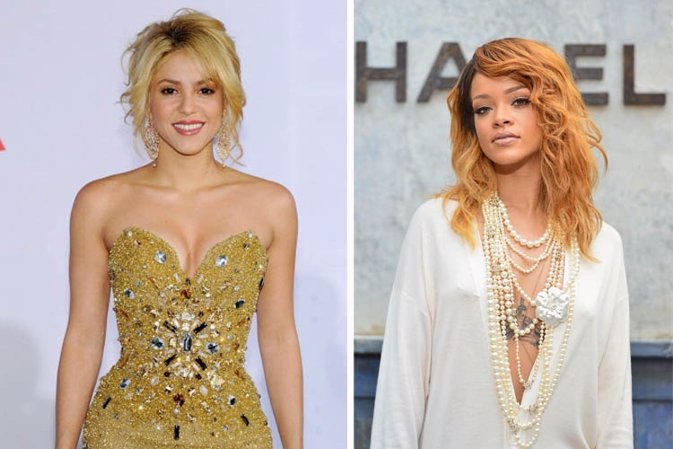 Shakira y Rihanna podrían hacer un dúo