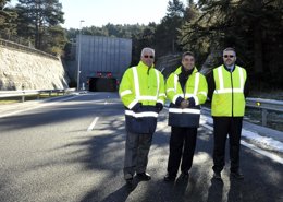 Acto aniversario del túnel de Guadarrama. 