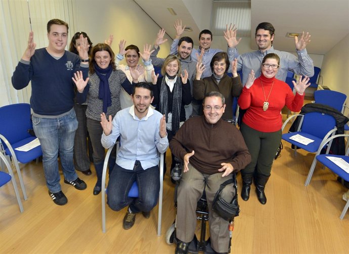 Clausura del taller de lengua de signos
