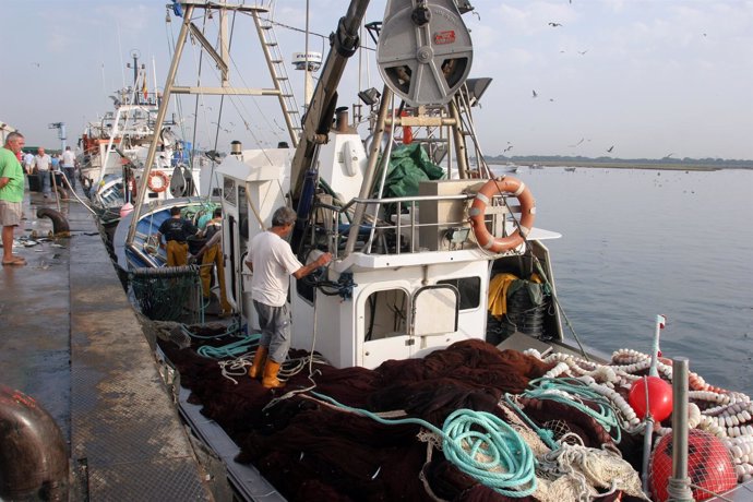 Barco pesquero andaluz