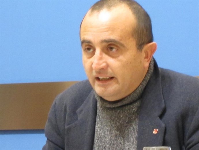 El concejal del grupo de IU, Raúl Ariza