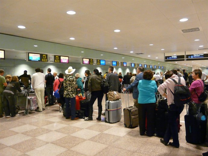 Facturación especial para cruceristas en el Aeropuerto de El Prat