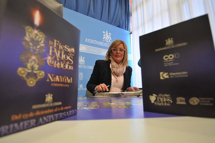 Caracuel en la presentación del programa navideño de los patios