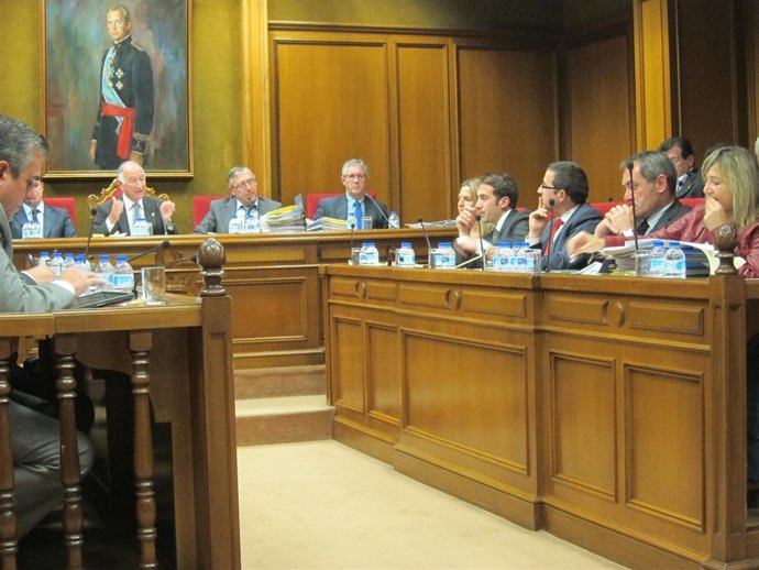 Amat interviene en uno de los puntos de pleno