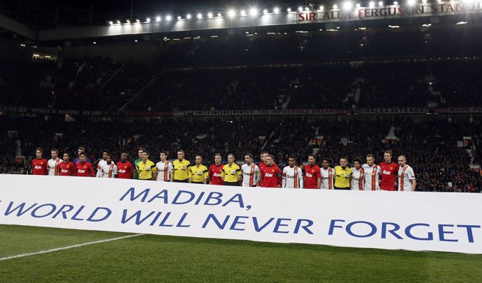 Homenaje a Mandela en todos los partidos de la 'Champions'