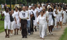 Manifestación De Las Damas De Blanco, En Cuba