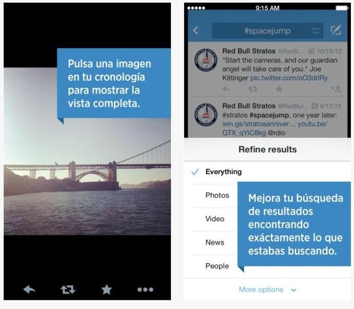 Twitter iOS versión 6.0 App Store