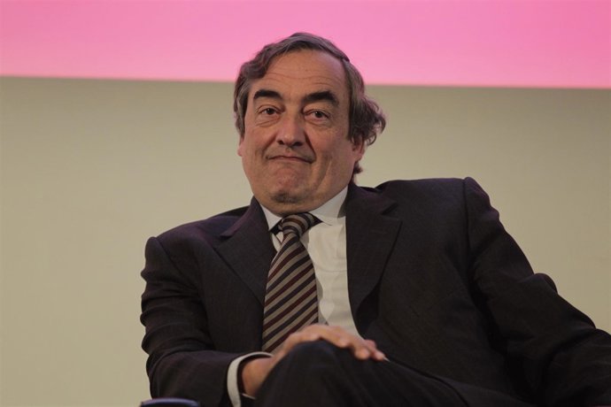 El presidente de la CEOE Juan Rosell