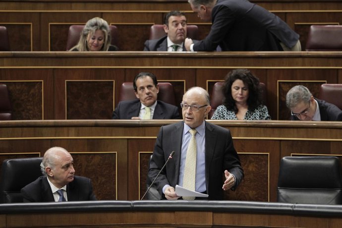 Montoro en el Pleno del Congreso