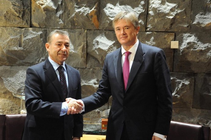 Rivero y Krauel, tras la firma del acuerdo