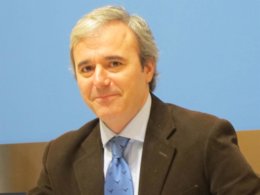 El concejal del PP, Jorge Azcón