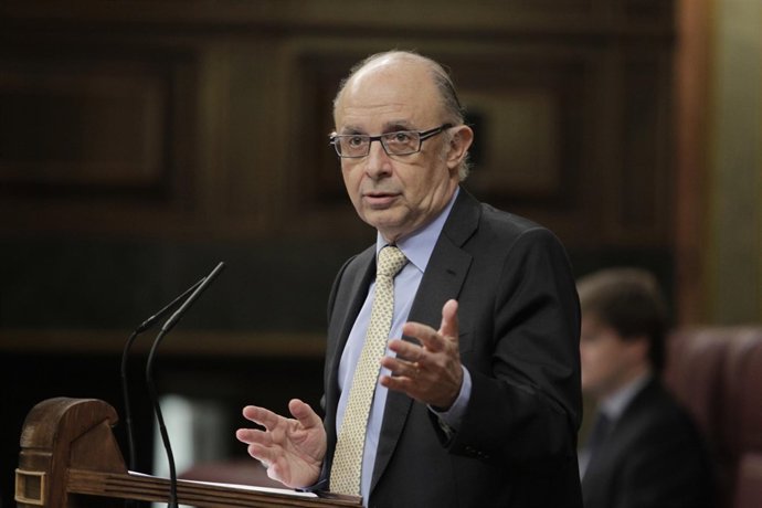 Montoro en el Pleno del Congreso