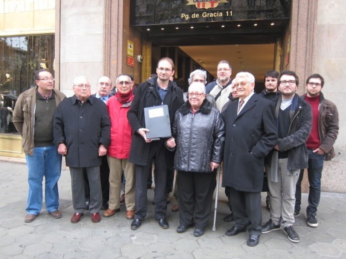 J.Herrera y familiares de víctimas del PSUC del franquismo