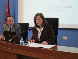 Palacios y Escudero, en la rueda de prensa