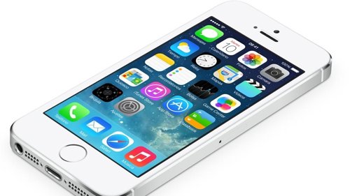 IPhone 5S con iOS 7 Apple