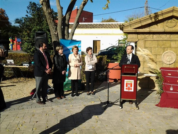 El consejero interviene en el acto inaugural de Almodóvar