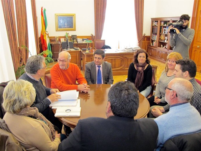 Reunión de Francisco Reyes con la ejecutiva de CAVA-Jaén