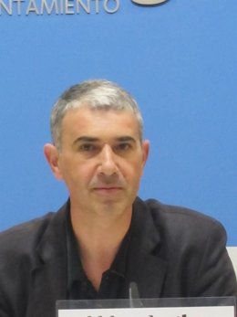 El portavoz del grupo municipal de CHA, Juan Martín