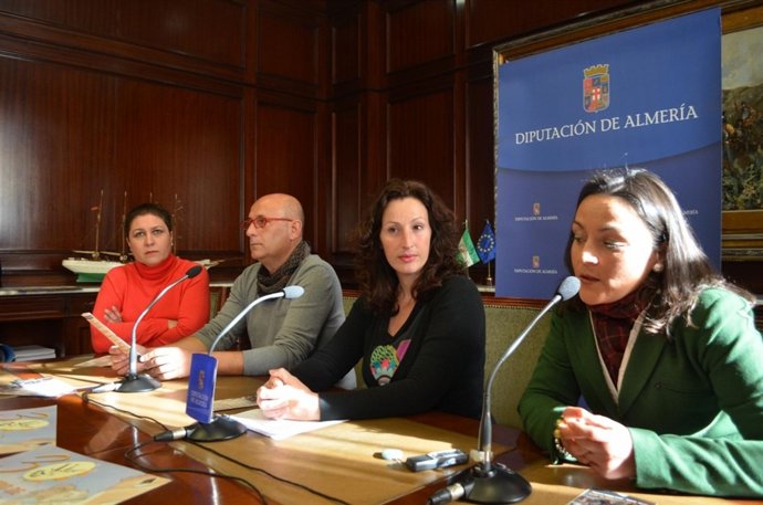 Momento de la presentación del XXX Encuentro de Cuadrillas de Los Vélez