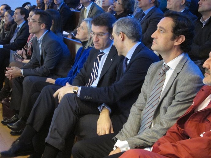 El presidente de la Xunta y el titular de Economía en Galicia Emprende