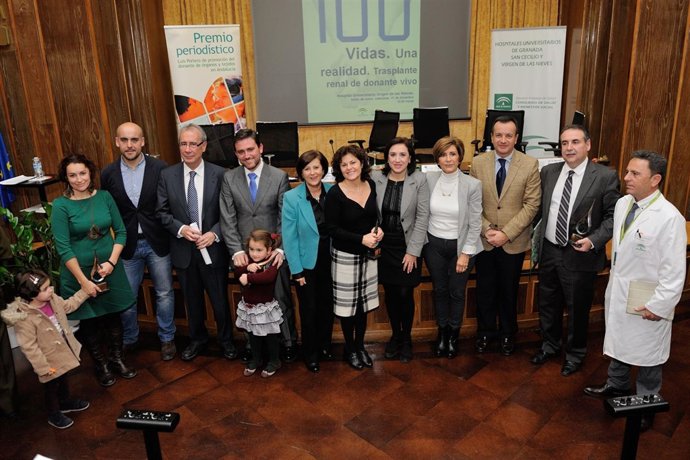 Entrega de los premios de periodismo Luis Portero