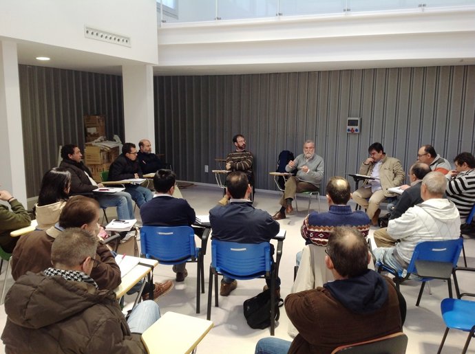 Encuentroo de IU con sindicatos, empresas y organismos sobre la reforma local